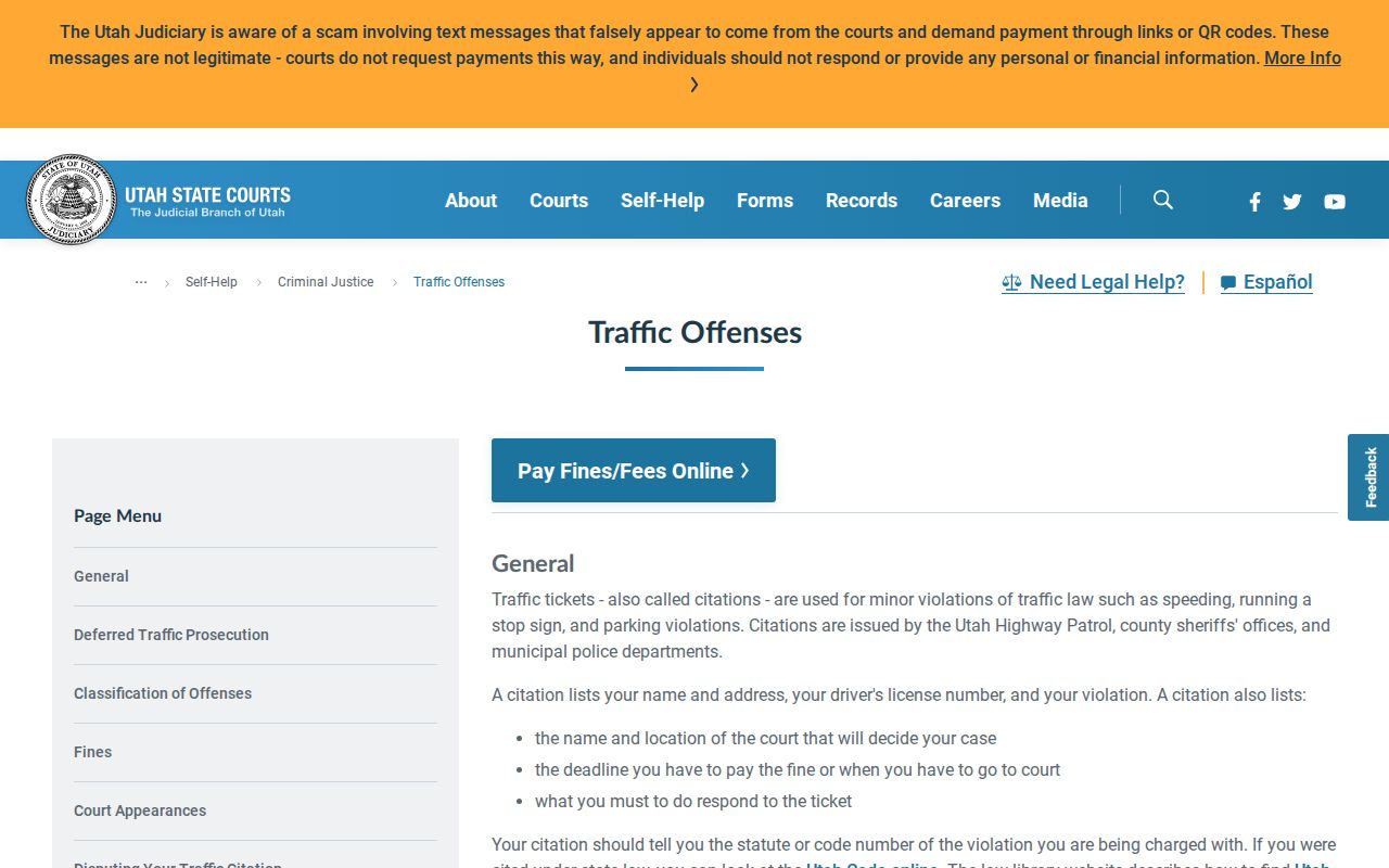 Morgan County traffic court records citation payment and appearance guidance