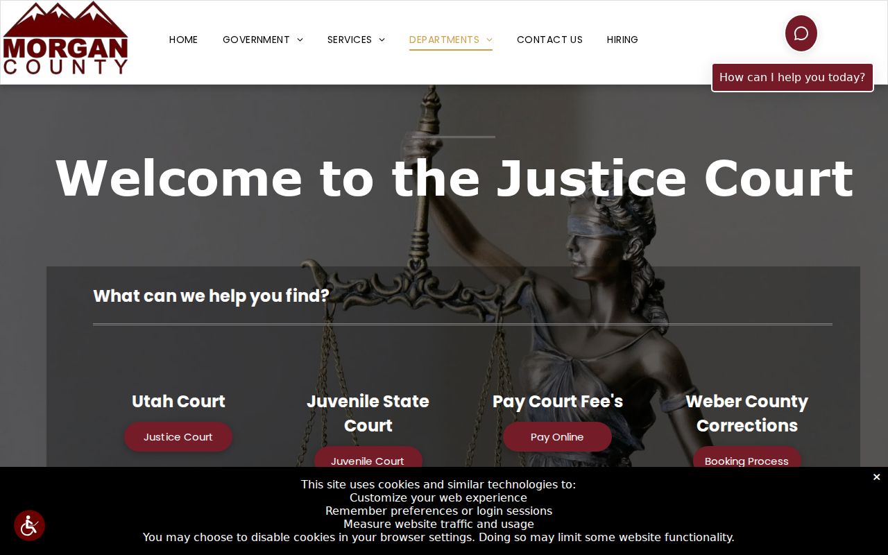 Morgan court docket courthouse and juvenile courtroom information