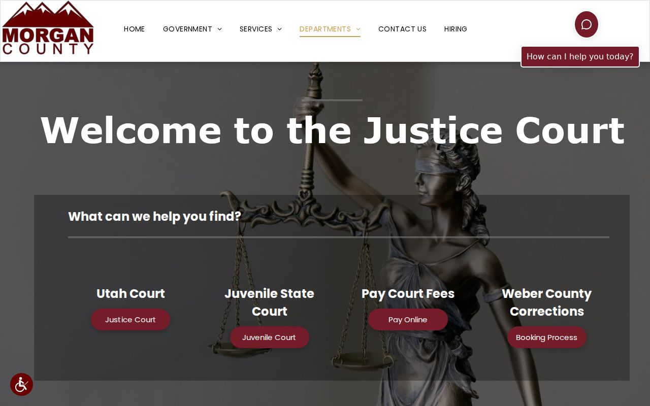 Morgan County court docket court hub and contacts